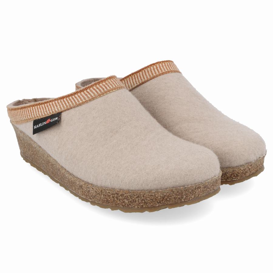 Clogsy Haflinger Belle Damske Biele | LQY3796QG