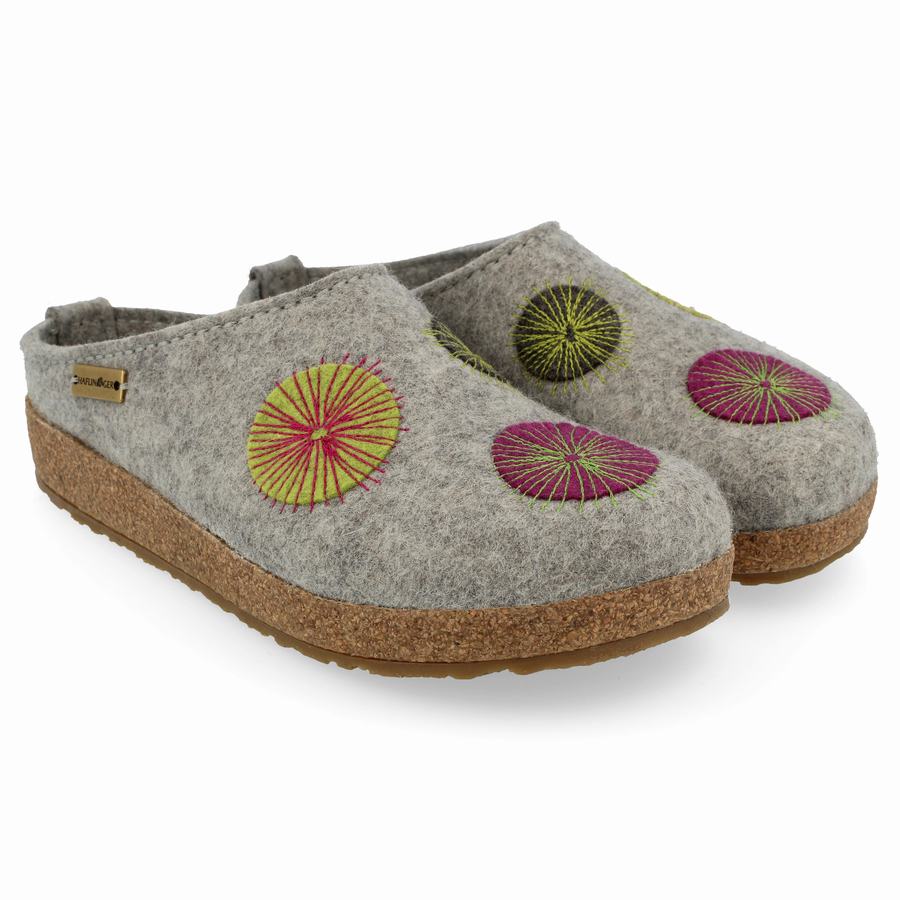 Clogsy Haflinger Radius Panske Strieborne Siva | COO7021CW